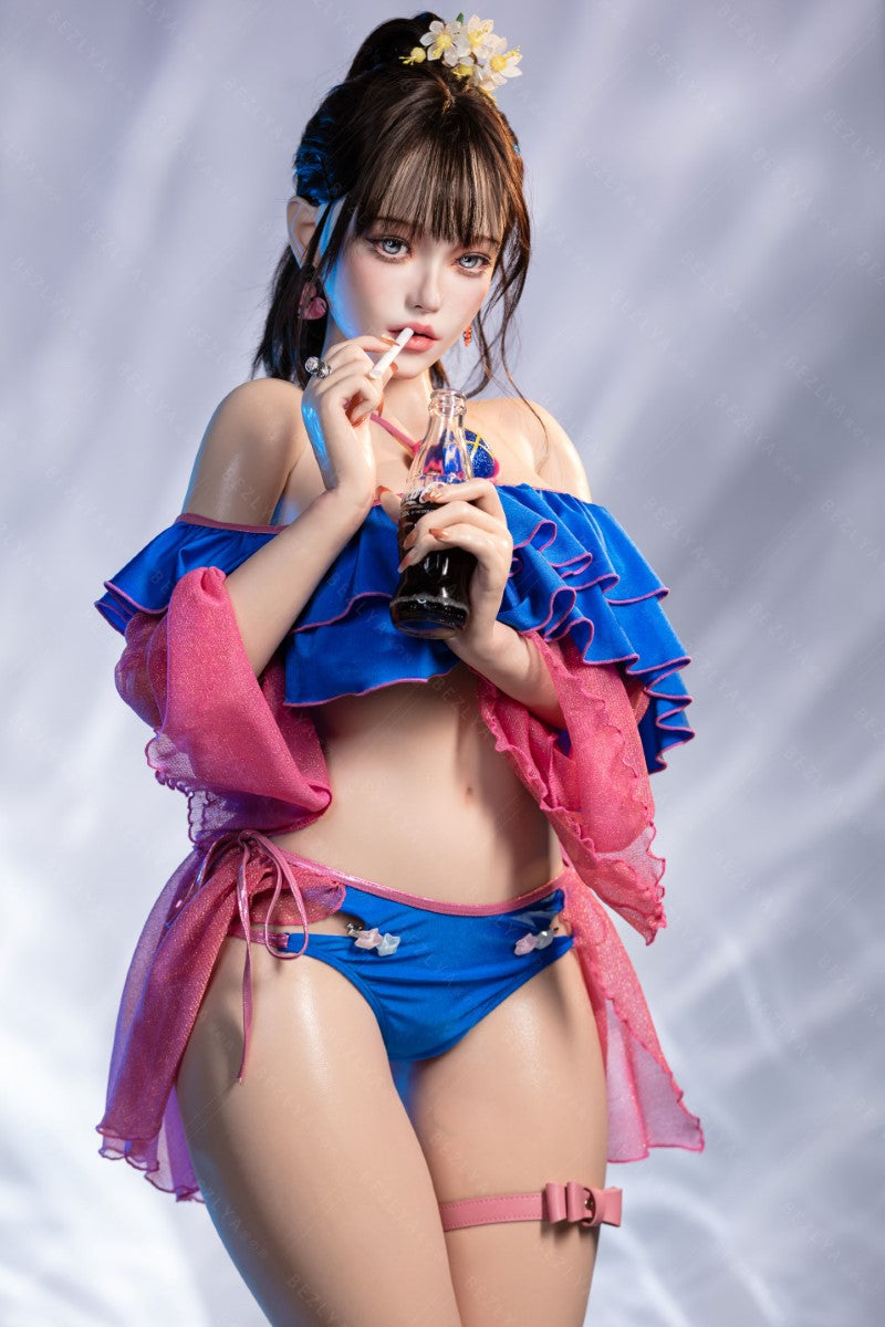 Nymphaea sex pop (Bezlya Doll 155 cm e-cup 2.2CF siliconen)