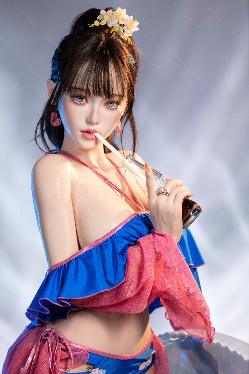 Nymphaea sex pop (Bezlya Doll 155 cm e-cup 2.2CF siliconen)