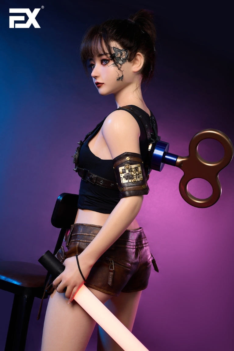 Cyber Ruby-sekspop (EXDoll 155 cm A-cup #Utopia siliconen)