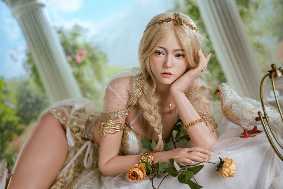 Victoria-sekspop (Top Fire Doll 164 cm B-cup T57 siliconen)