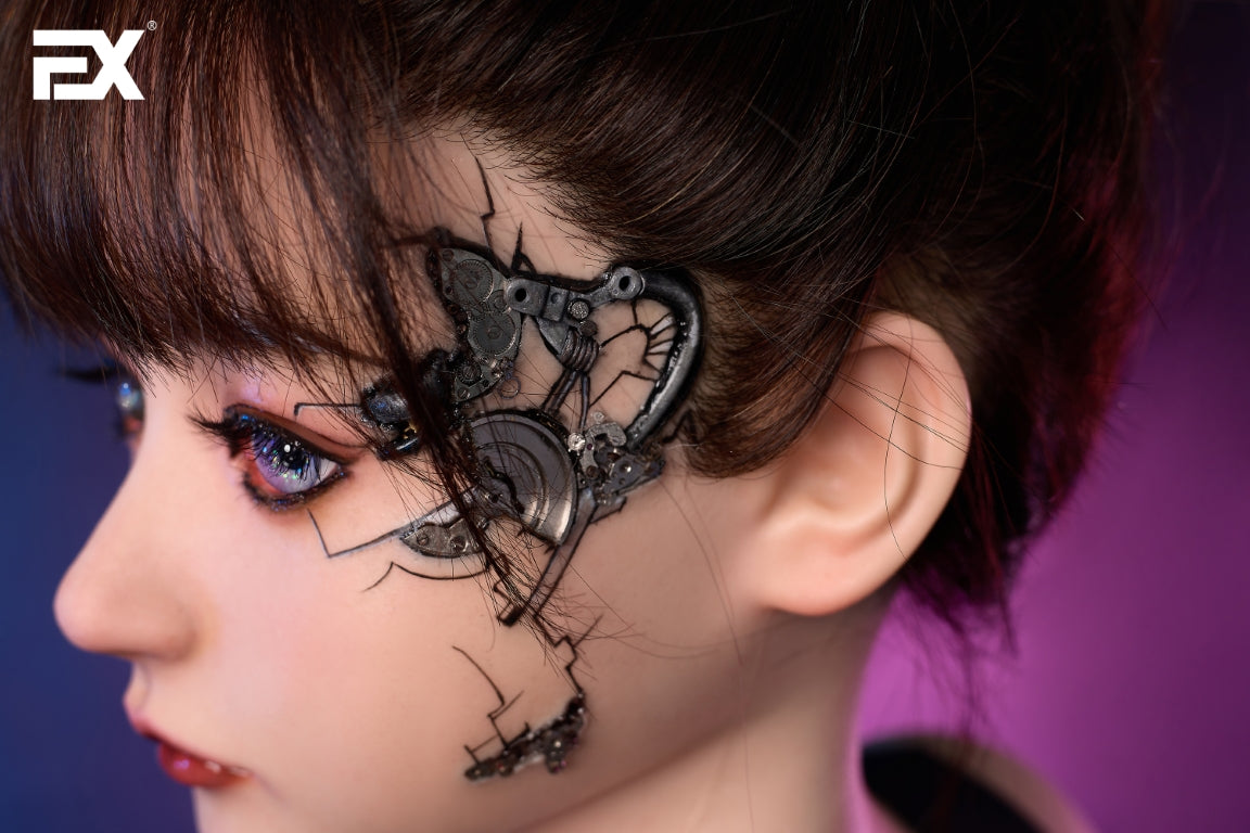 Cyber Ruby-sekspop (EXDoll 155 cm A-cup #Utopia siliconen)