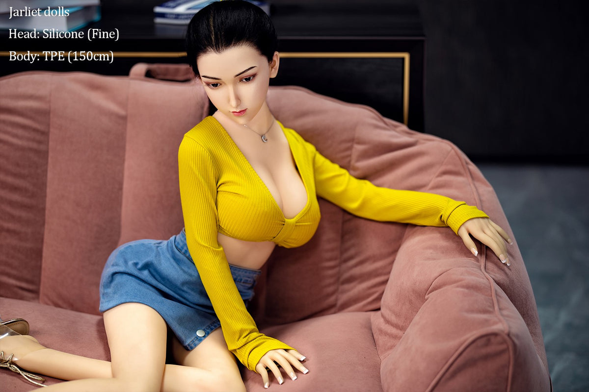 Fine Sex doll (Jarliet 150cm D-cup TPE+silicone)