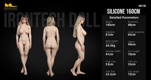 Molly Sex doll (Irontech Doll 160cm c-cup S44 silicone)