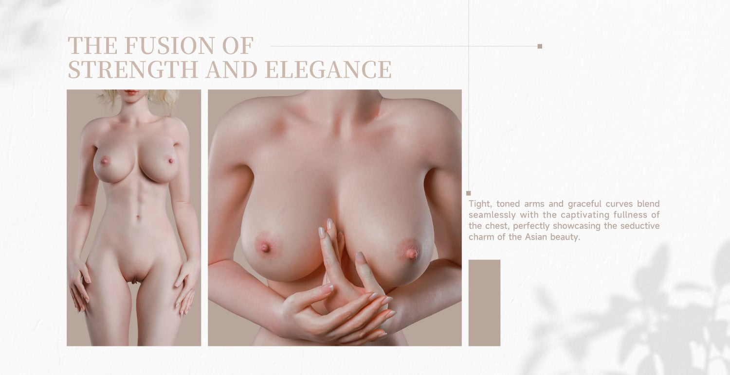 Miku-sekspop (Irontech Doll 161 cm D-cup S14 siliconen)