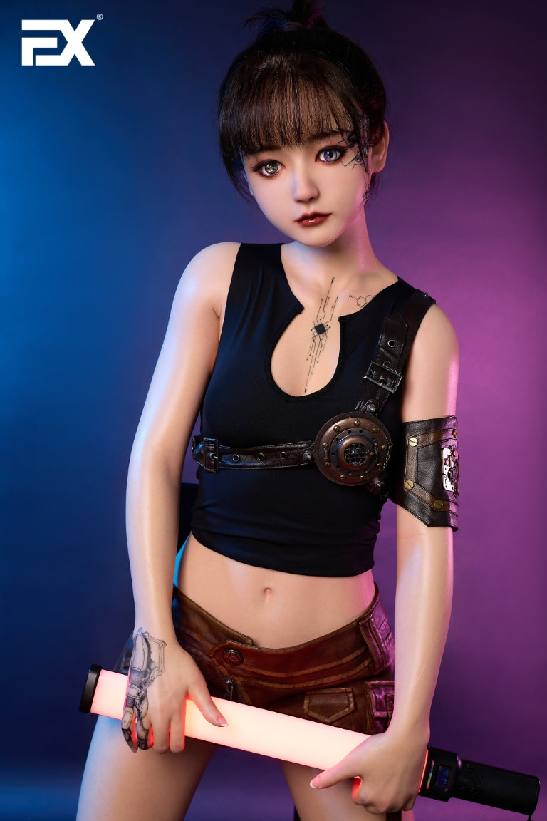 Cyber Ruby-sekspop (EXDoll 155 cm A-cup #Utopia siliconen)