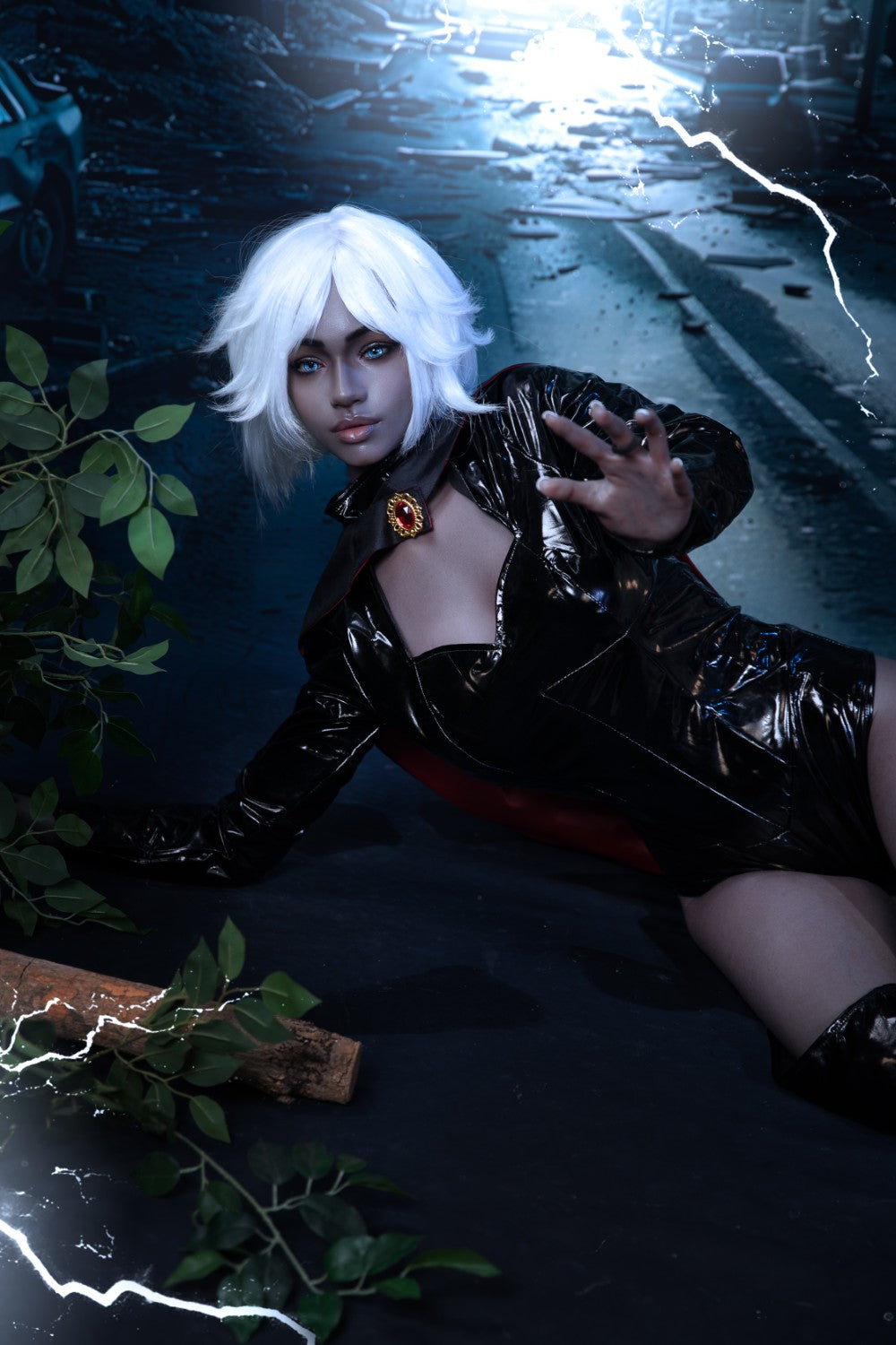 Storm Sexdocka (Top Fire Doll 158cm D-kupa T72 Silikon)