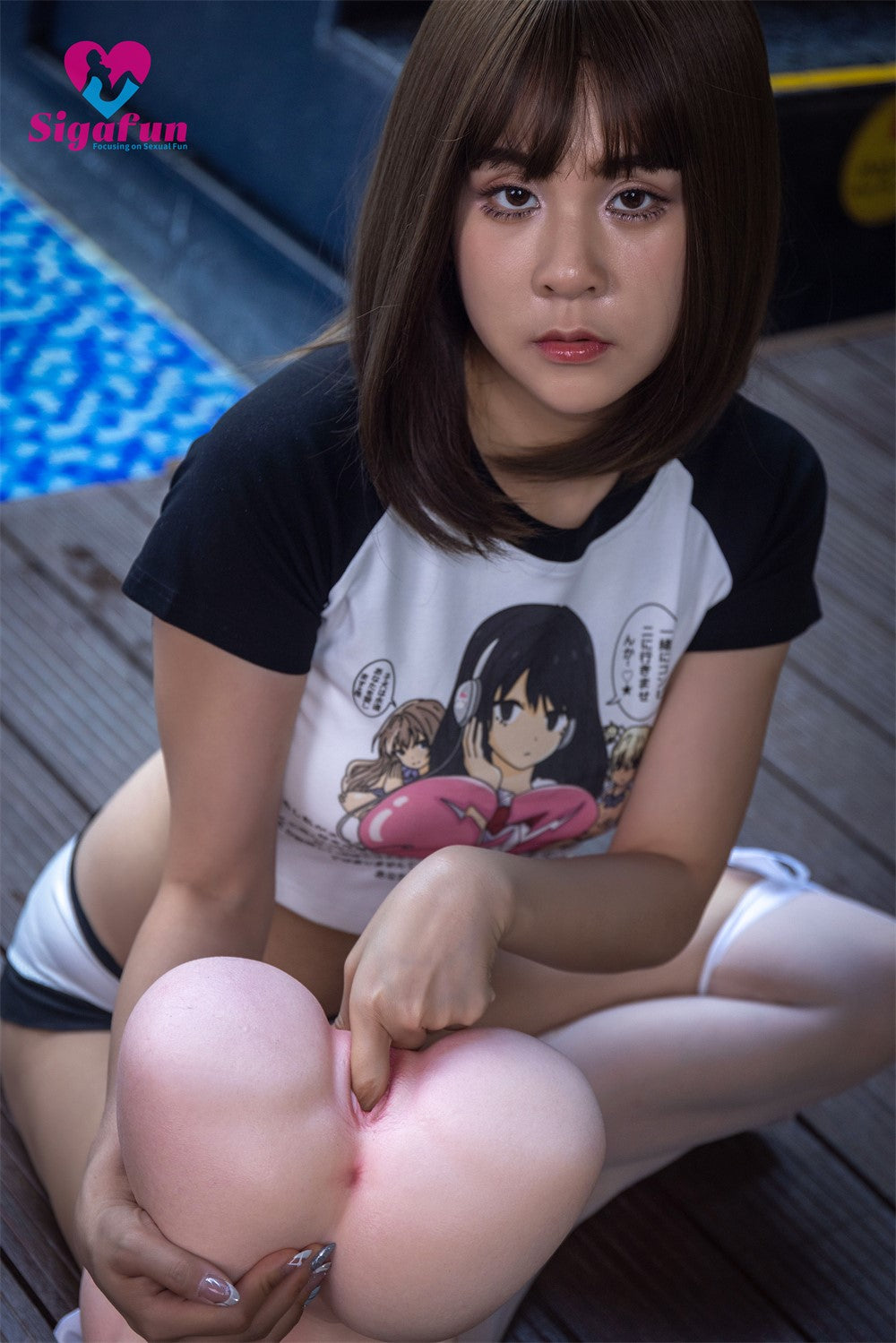 Sophie sekspop SG-T-012 (Sigafun lichaam 39cm siliconen)