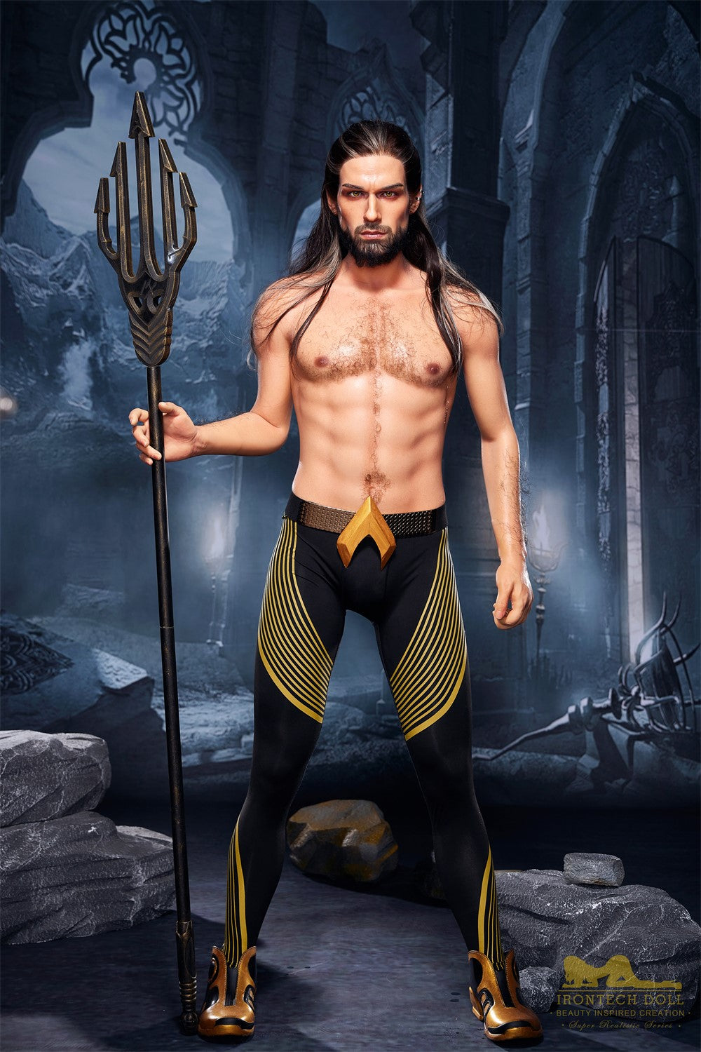 Thomas 'mannelijke sekspop (Irontech Doll 170 cm M5 Silicone)