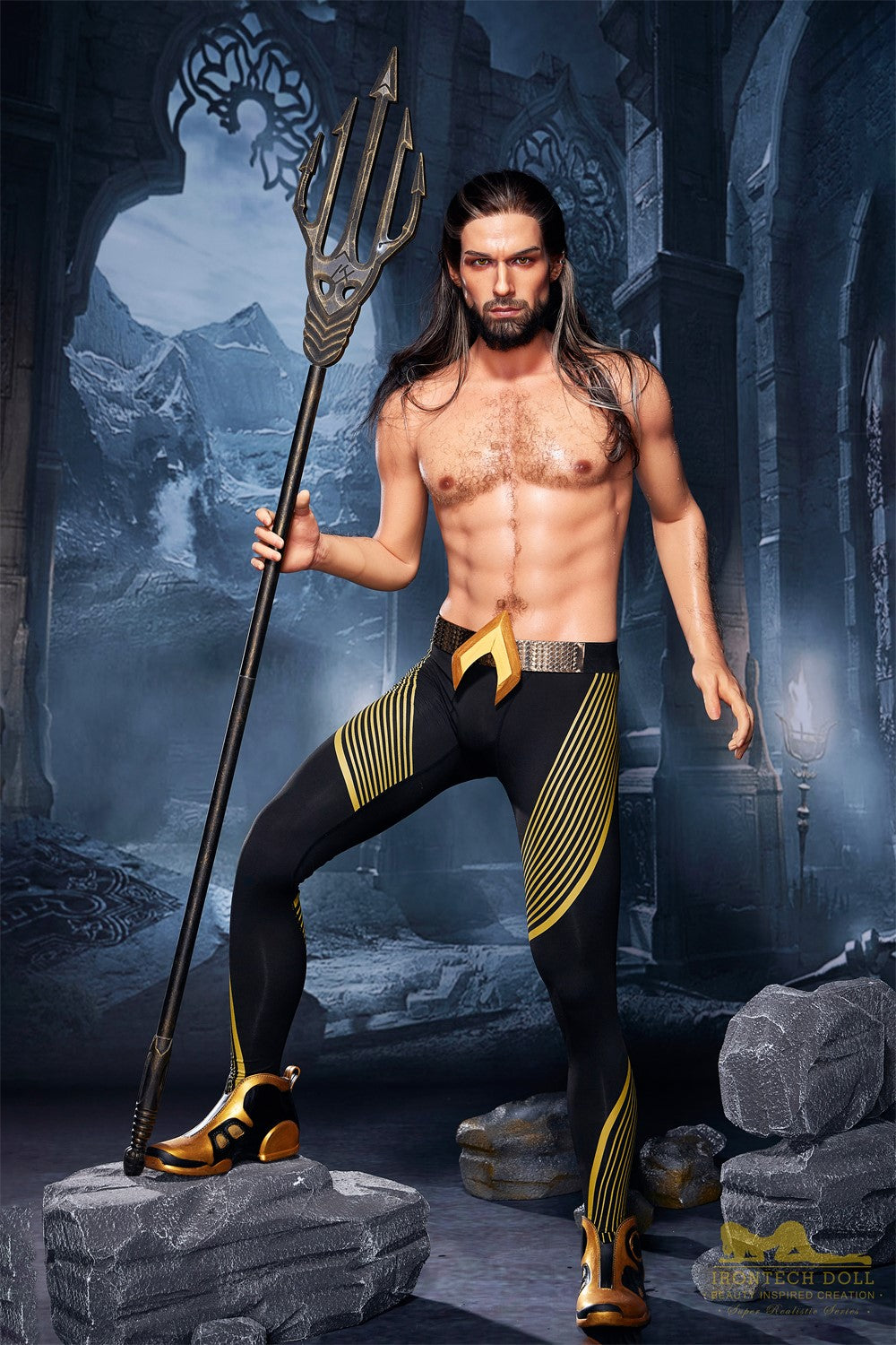 Thomas 'mannelijke sekspop (Irontech Doll 170 cm M5 Silicone)
