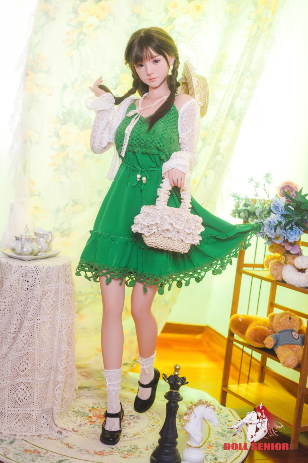 Miye-sekspop (pop senior 148cm D-Cup #19 siliconen)