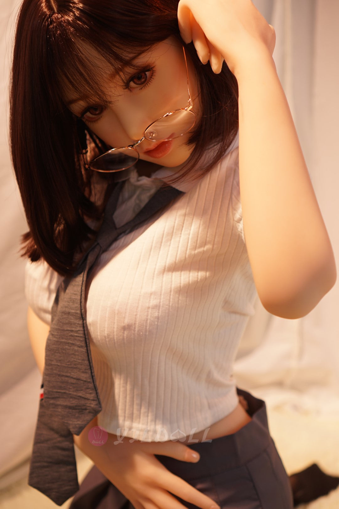 Sasa-sekspop (YJL Doll 156 cm F-Cup siliconen)