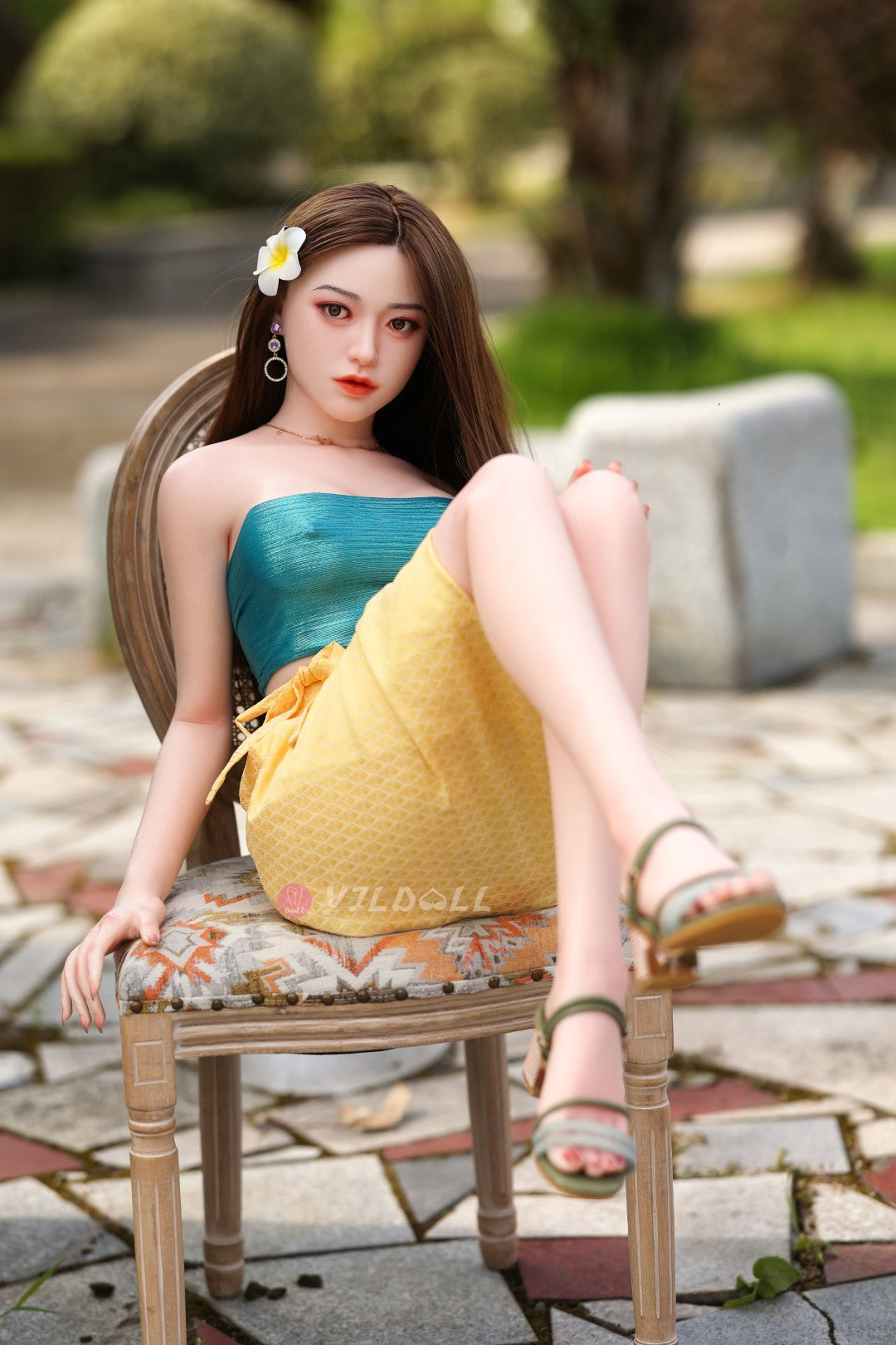 Chiyo-sekspop (YJL Doll 160 cm D-cup #810 siliconen)