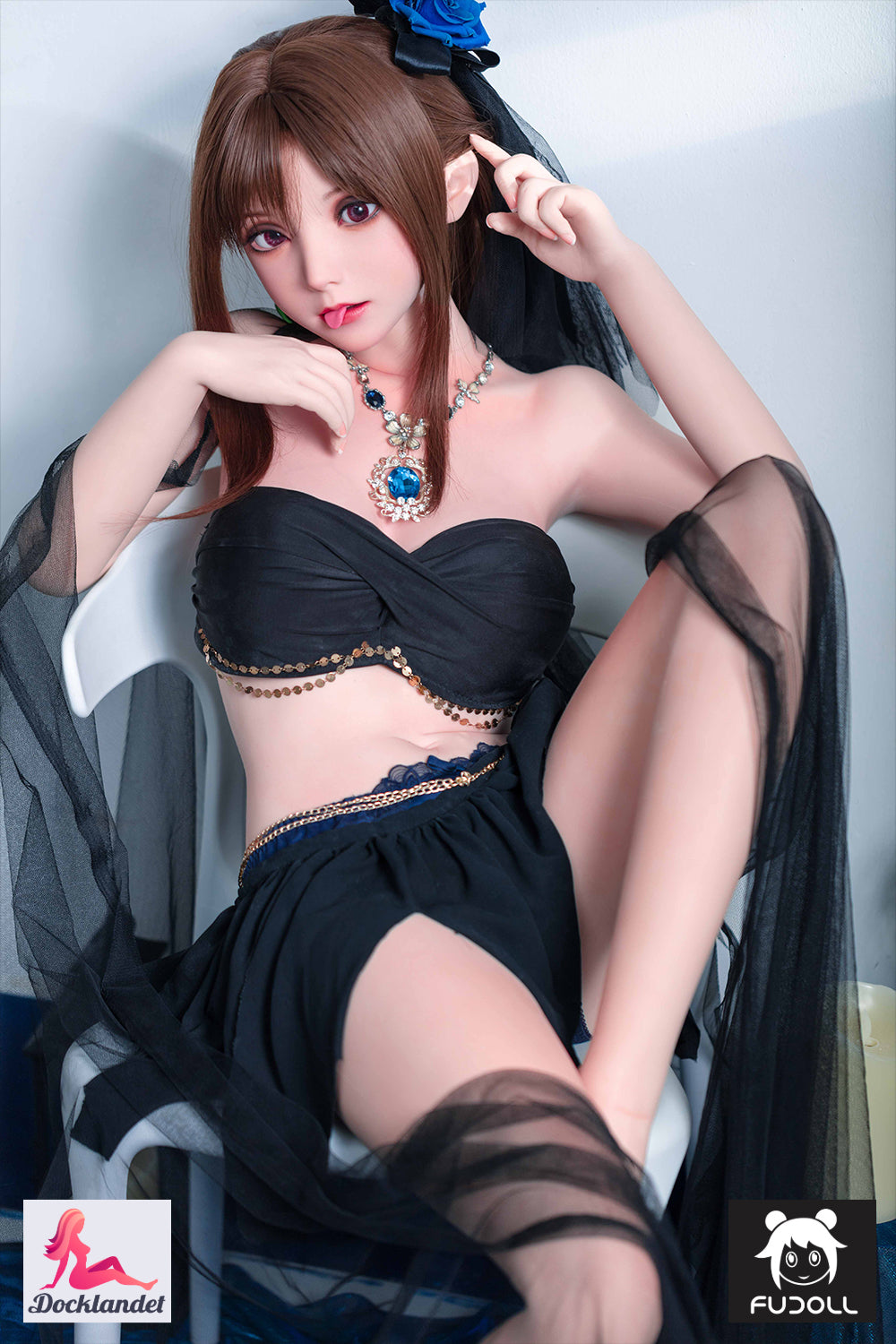 Cece-sekspop (FUDoll 148cm D-Cup #J011 siliconen)