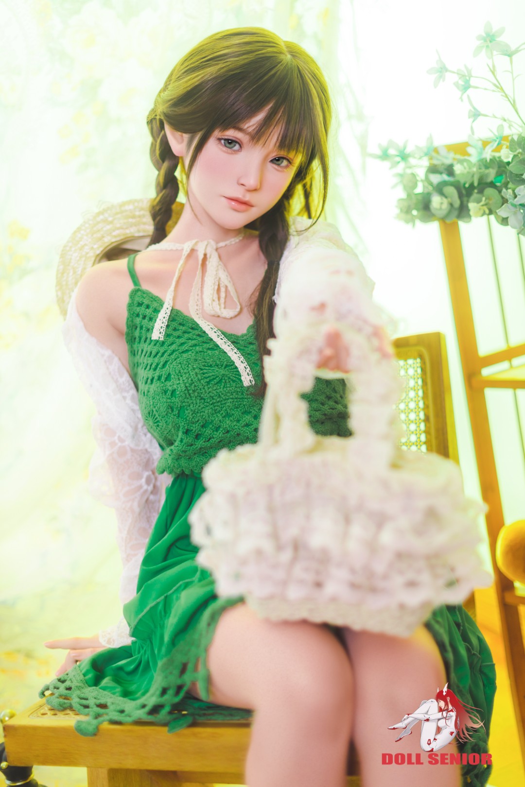 Miye-sekspop (pop senior 148cm D-Cup #19 siliconen)