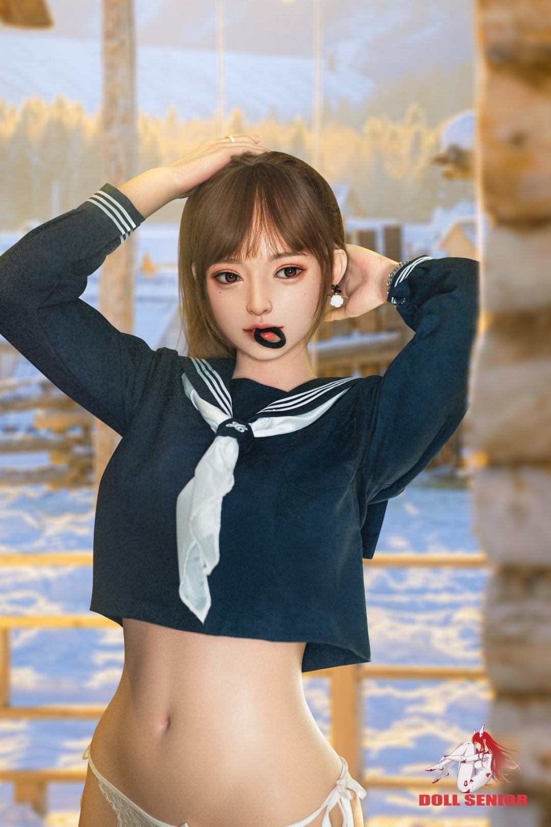 Mengshu-sekspop (pop senior 163 cm E-Cup #12 siliconen)