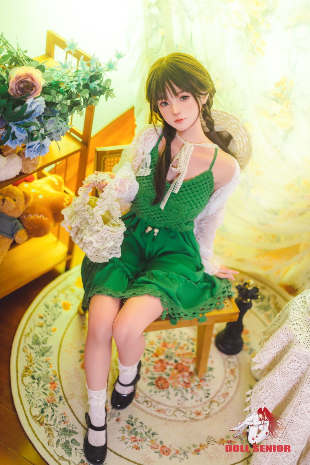 Miye-sekspop (pop senior 148cm D-Cup #19 siliconen)