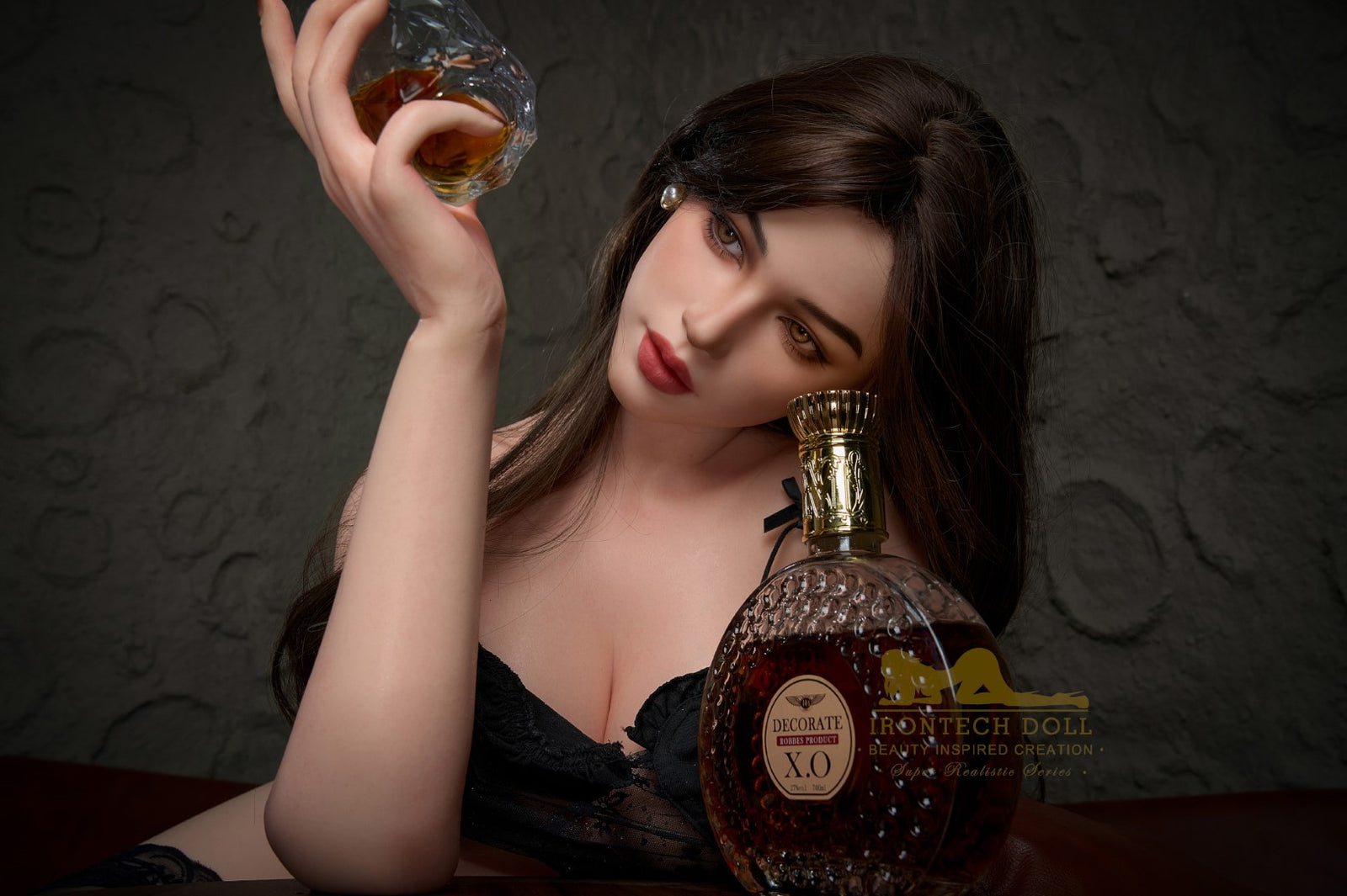 Sylvia-sekspop (Irontech Doll 166 cm C-cup S42 siliconen)