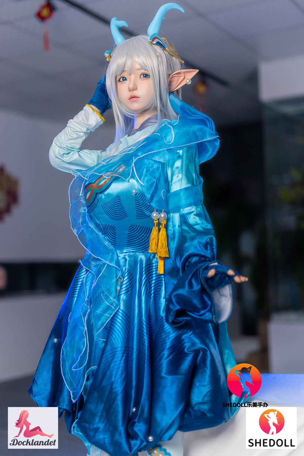 Aileen sekspop (SHEDOLL 148 cm D-cup #SH087 2.0 siliconen)