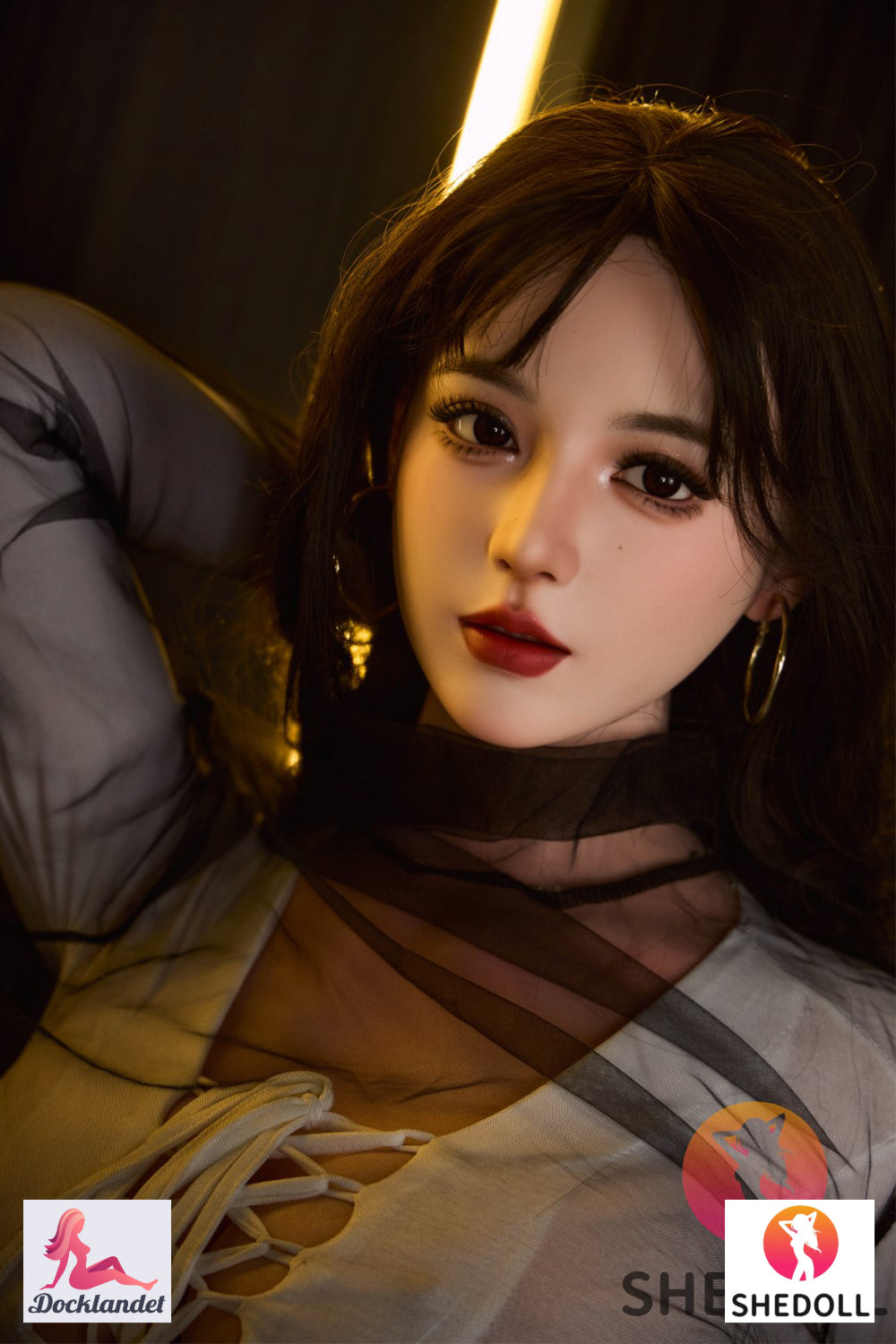 Maanachtige sekspop (SHEDOLL 165 cm E-cup #SH126 2.0 siliconen)