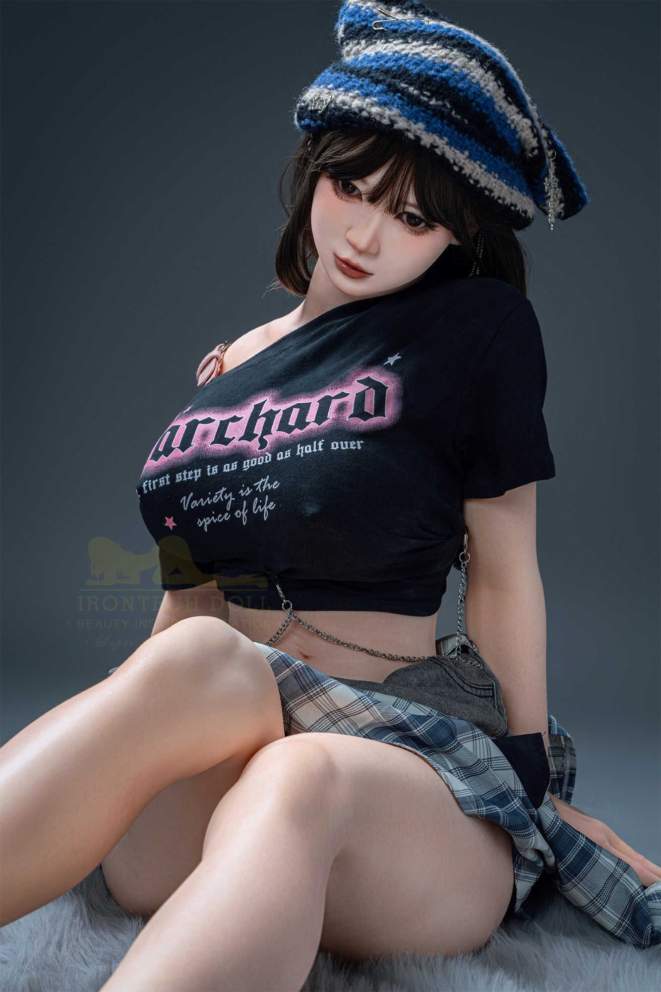 Nia sekspop (Irontech Doll 158 cm E-cup T3-2 siliconen)