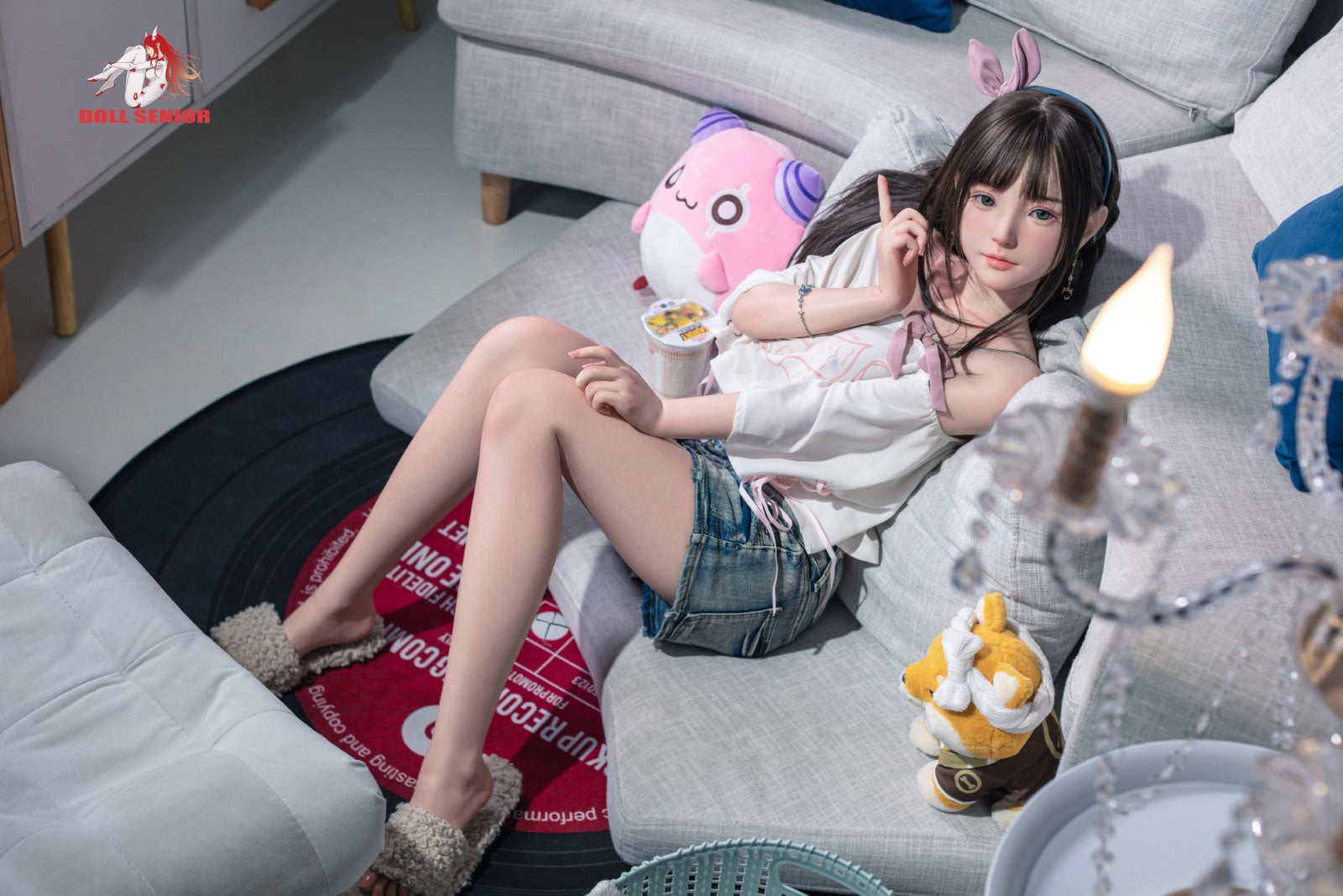 Miye-sekspop (pop senior 148 cm D-Cup #22 siliconen)