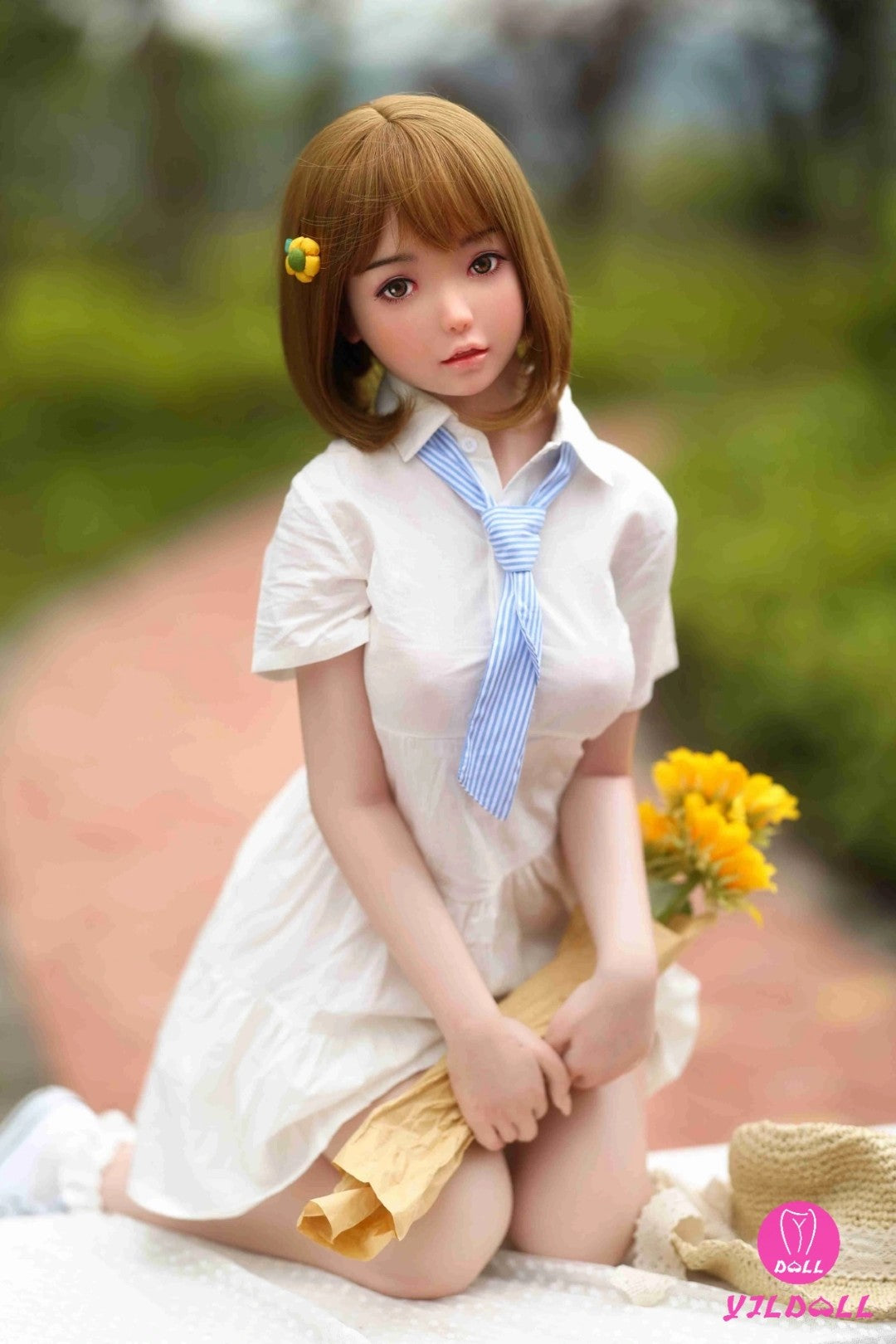 Lilianna-sekspop (YJL Doll 148 cm C-Cup #315 TPE+Siliconen)