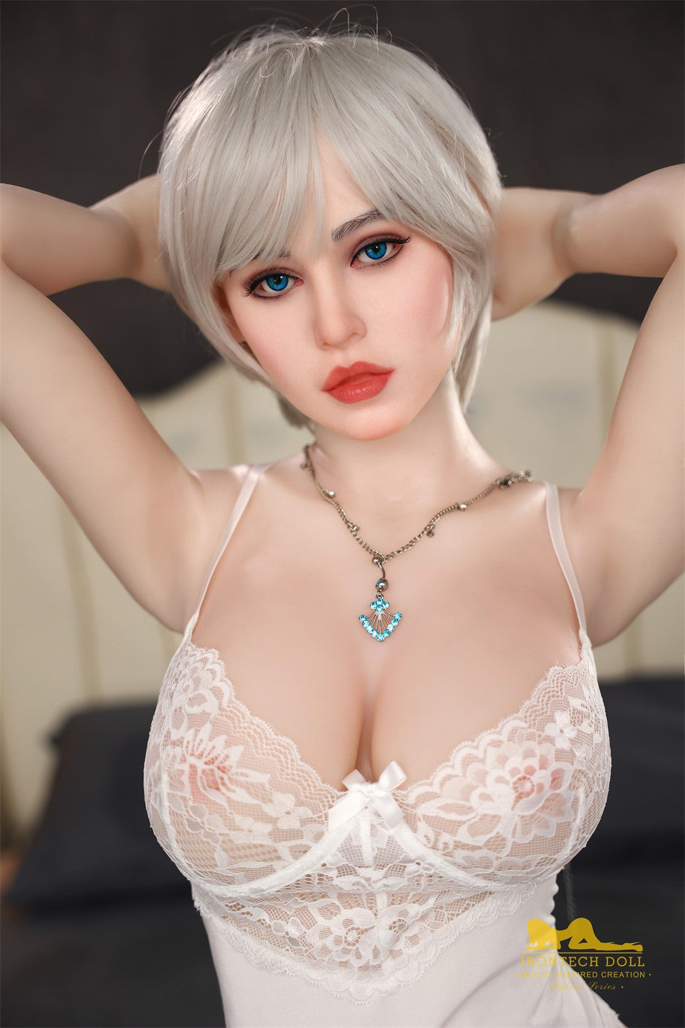 Angelia Sex Doll (Irontech Doll 159cm G-Cup S2 TPE+Silicone)