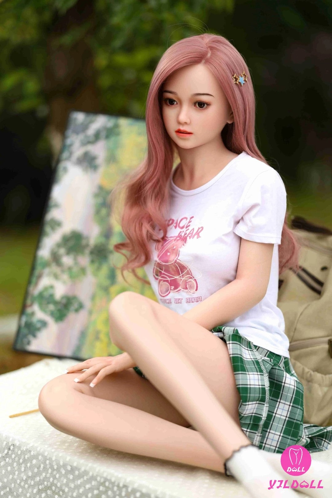 Joyce sekspop (YJL Doll 148 cm D-cup #370 TPE+siliconen)