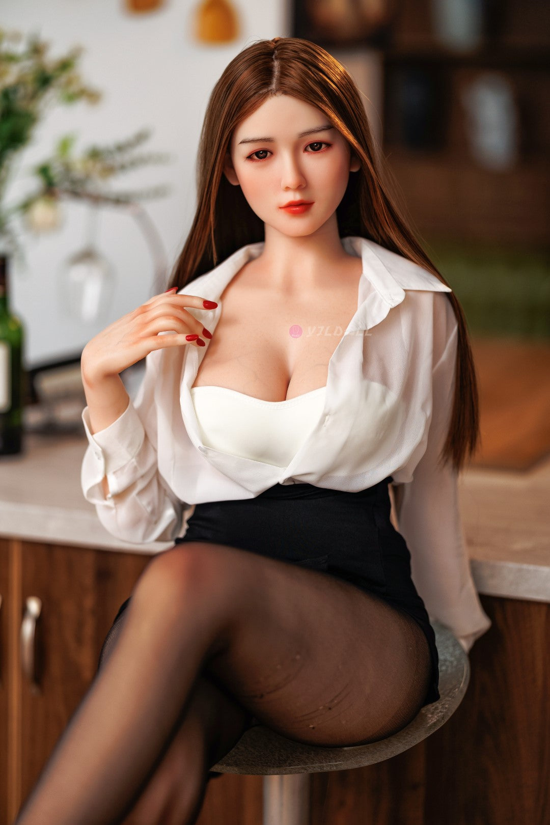 Parvati-sekspop (YJL Doll 163 cm F-Cup #805 TPE + siliconen)
