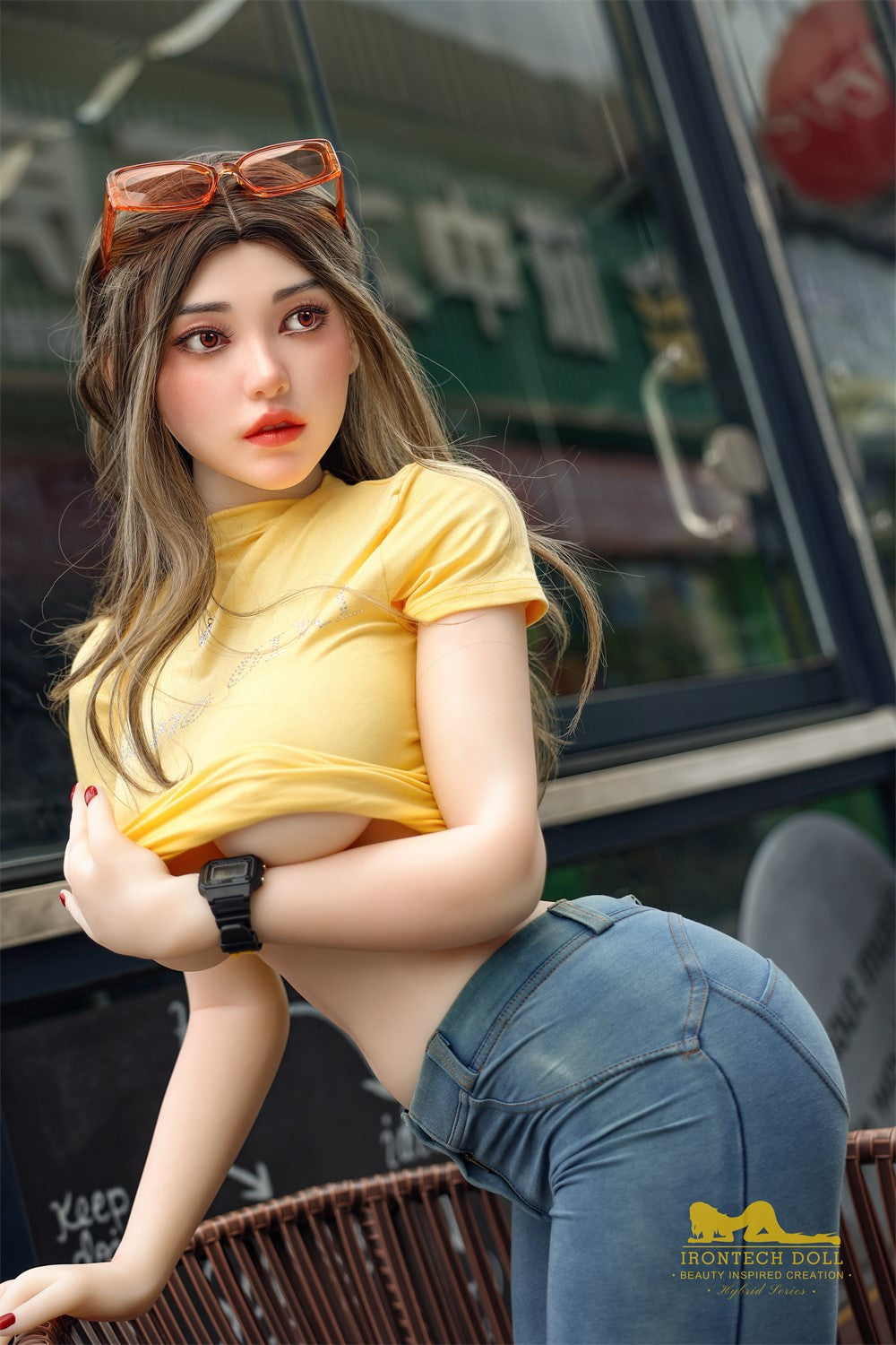 Eileen sex pop (Irontech Doll 159cm G-Cup S40 TPE+Silicone)