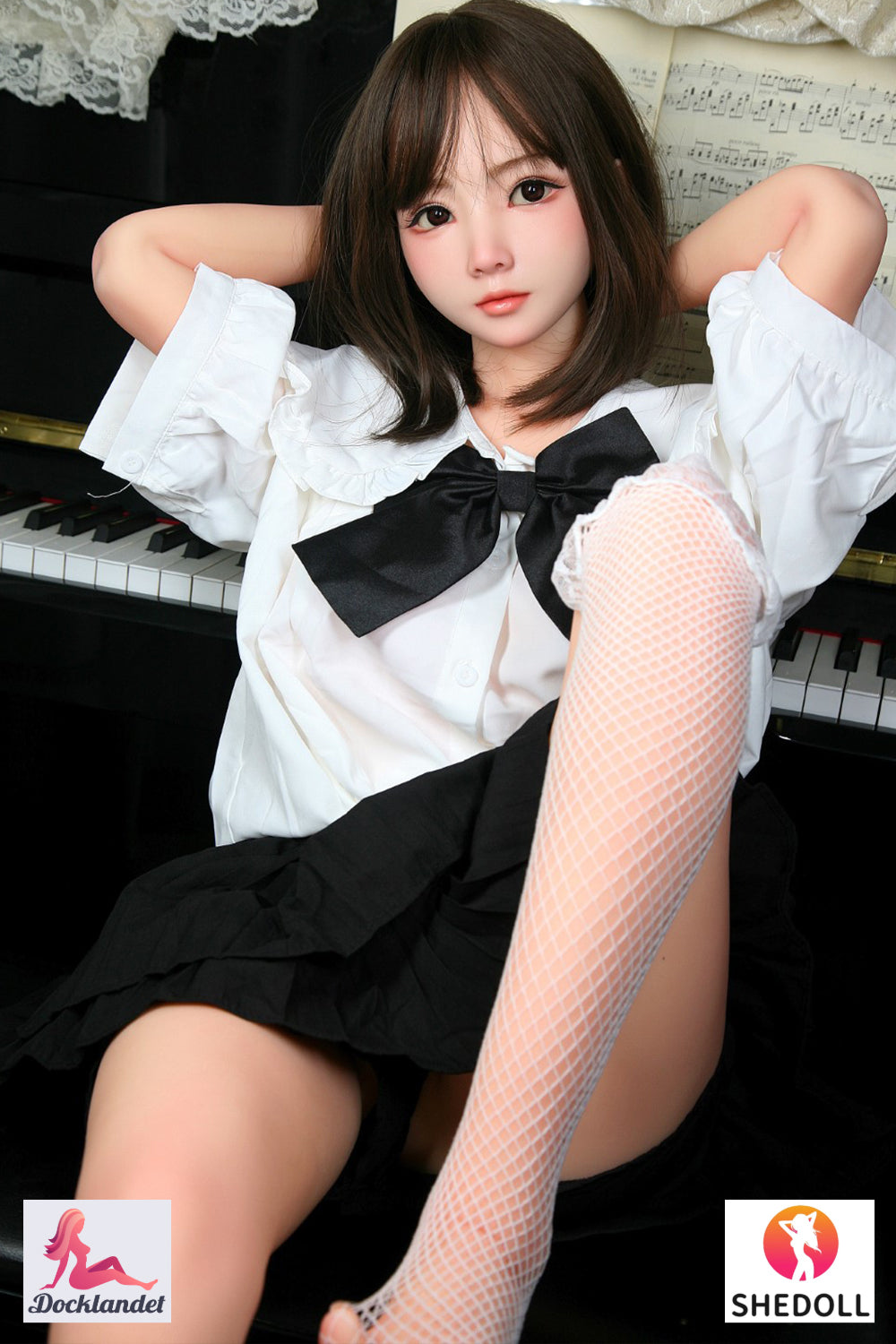 Yoyo-sekspop (SHEDOLL 148 cm D-cup #SH010 TPE+siliconen)