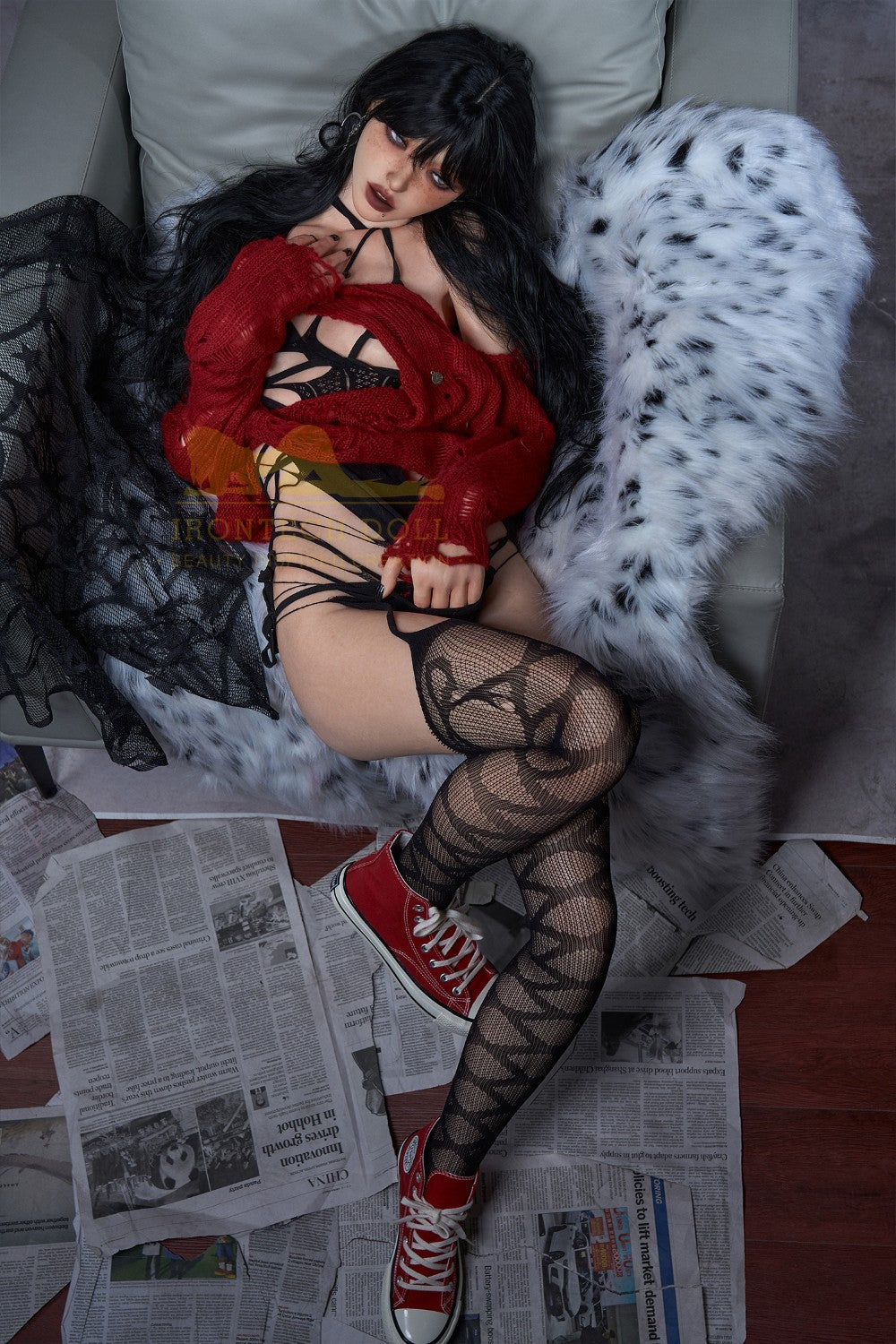 Vanessa sekspop (Irontech Doll 161 cm B-cup B2 siliconen)