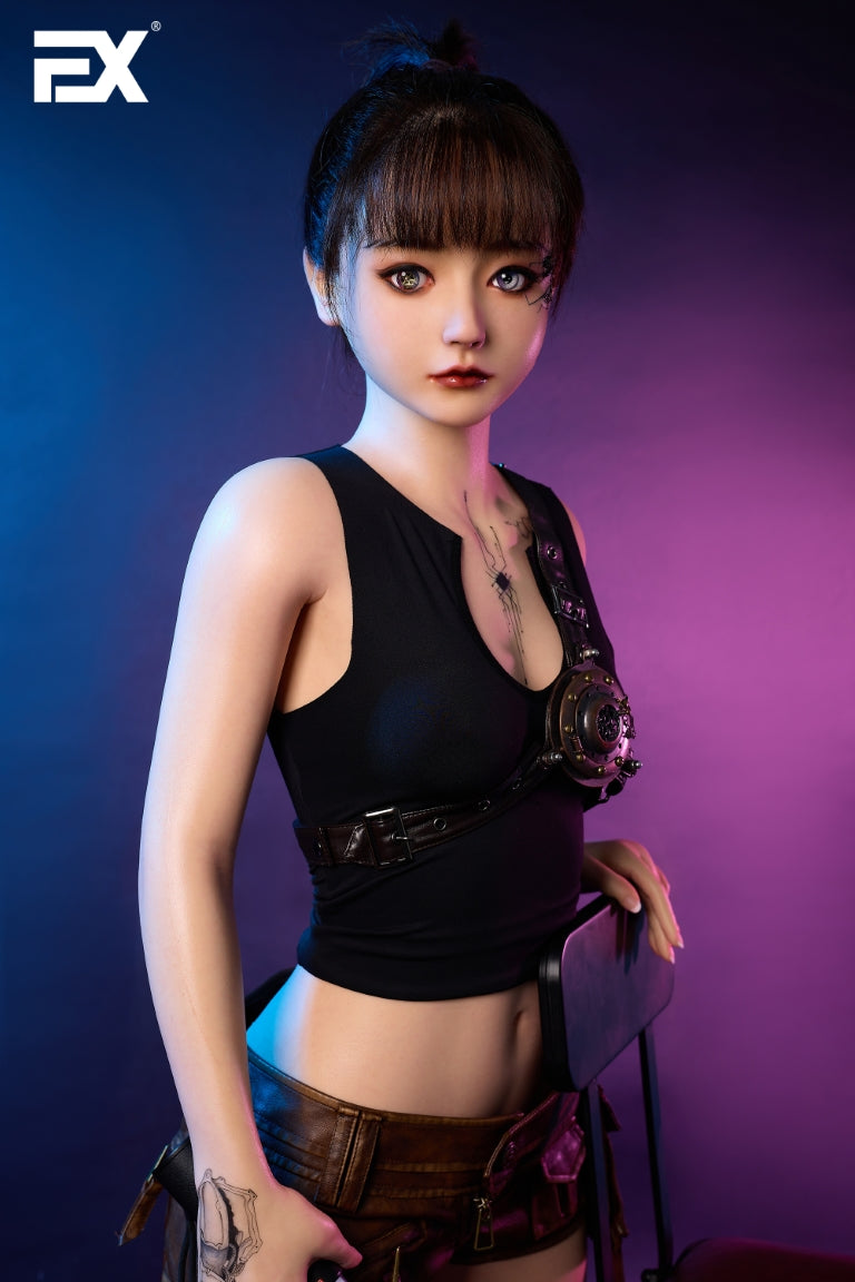 Cyber Ruby-sekspop (EXDoll 155 cm A-cup #Utopia siliconen)