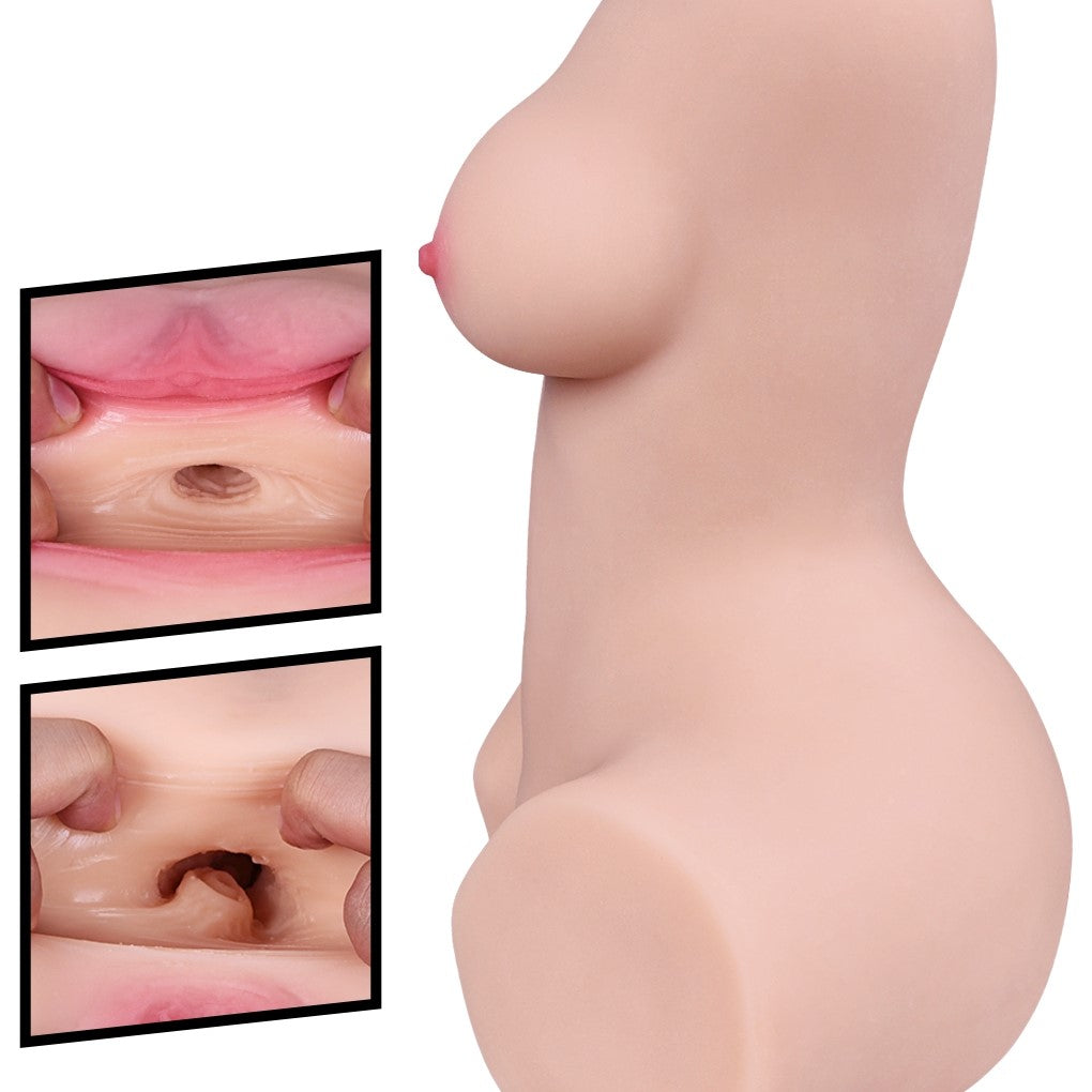 Torso bochtig (EL-Doll 46 cm C-cup TPE) EXPRESS