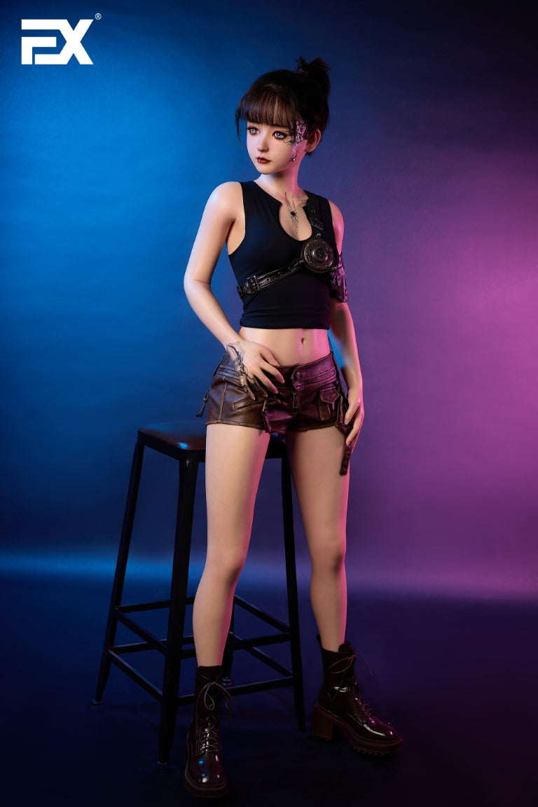 Cyber Ruby-sekspop (EXDoll 155 cm A-cup #Utopia siliconen)