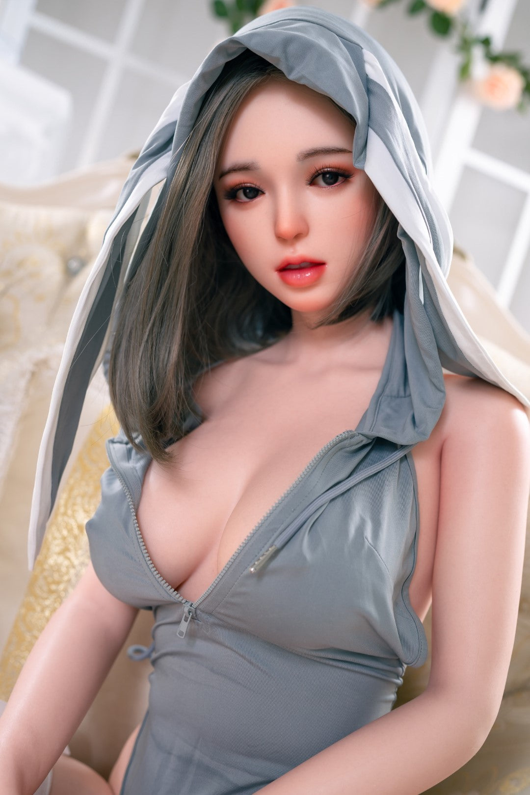Qing-Zhi-sekspop (Tayu-Doll 148 cm D-cup ZC-8# siliconen)