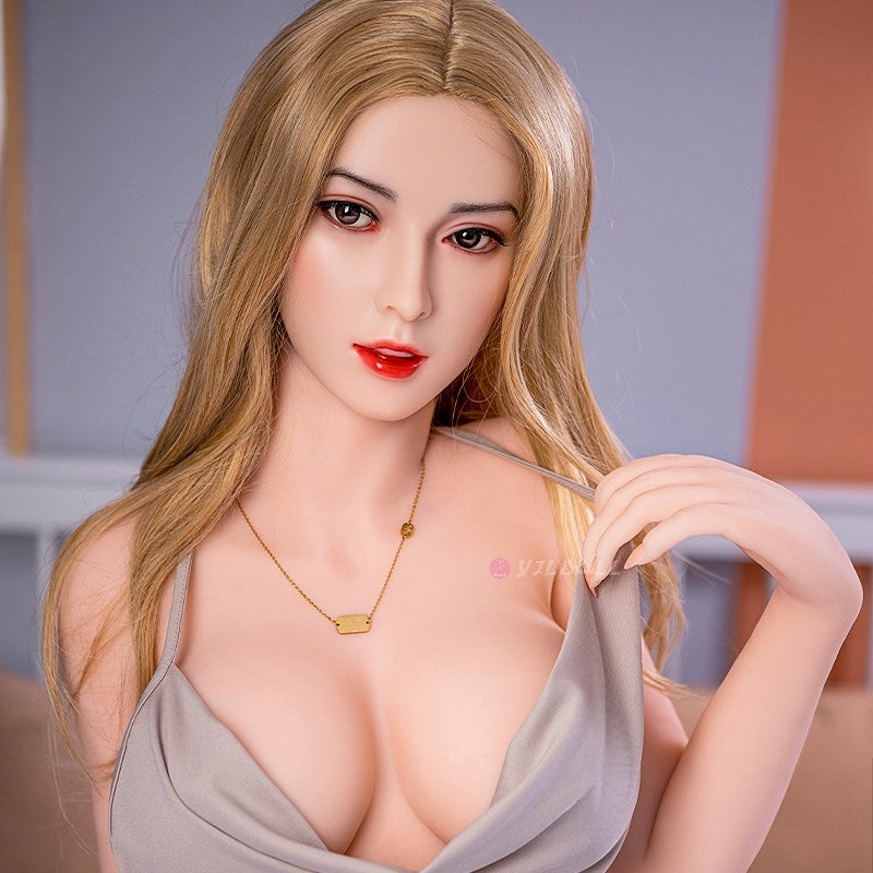 Roze sekspop (YJL Doll 163 cm F-cup #845 siliconen)