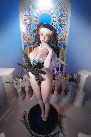 Nymphaea sex pop (Bezlya Doll 155 cm e-cup 2.2CF siliconen)