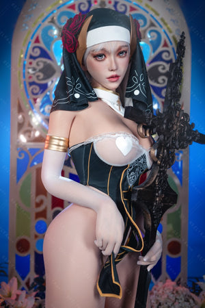 Nymphaea sex pop (Bezlya Doll 155 cm e-cup 2.2CF siliconen)