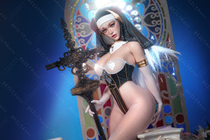 Nymphaea sex pop (Bezlya Doll 155 cm e-cup 2.2CF siliconen)