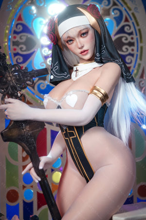 Nymphaea sex pop (Bezlya Doll 155 cm e-cup 2.2CF siliconen)