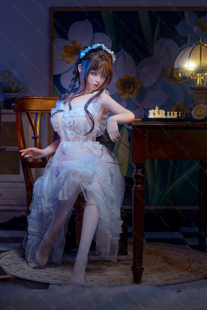 Campanula-sekspop (Bezlya Doll 149 cm D-cup 2.0 TPE+Siliconen)