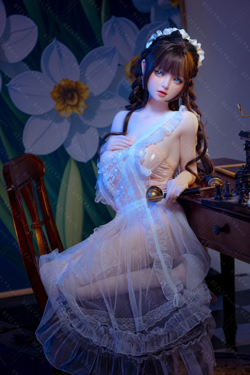 Campanula-sekspop (Bezlya Doll 149 cm D-cup 2.0 TPE+Siliconen)