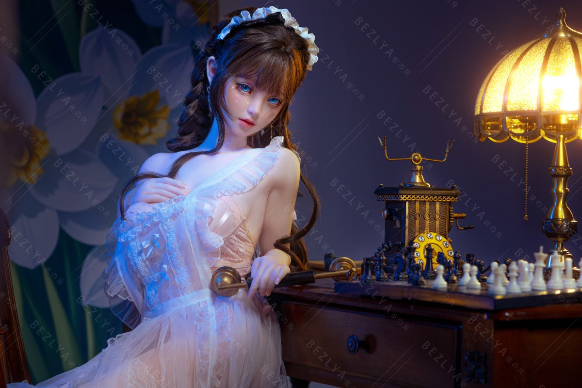 Campanula-sekspop (Bezlya Doll 149 cm D-cup 2.0 TPE+Siliconen)