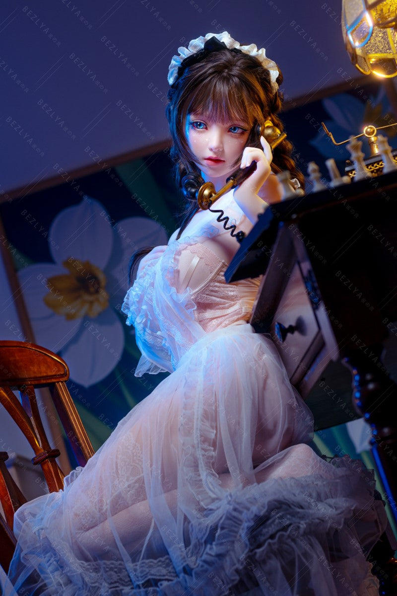 Campanula-sekspop (Bezlya Doll 149 cm D-cup 2.0 TPE+Siliconen)