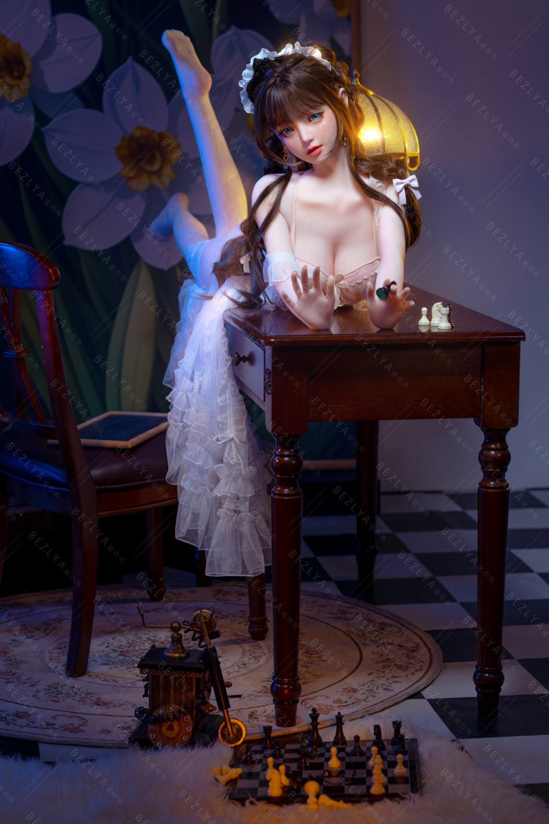 Campanula-sekspop (Bezlya Doll 149 cm D-cup 2.0 TPE+Siliconen)