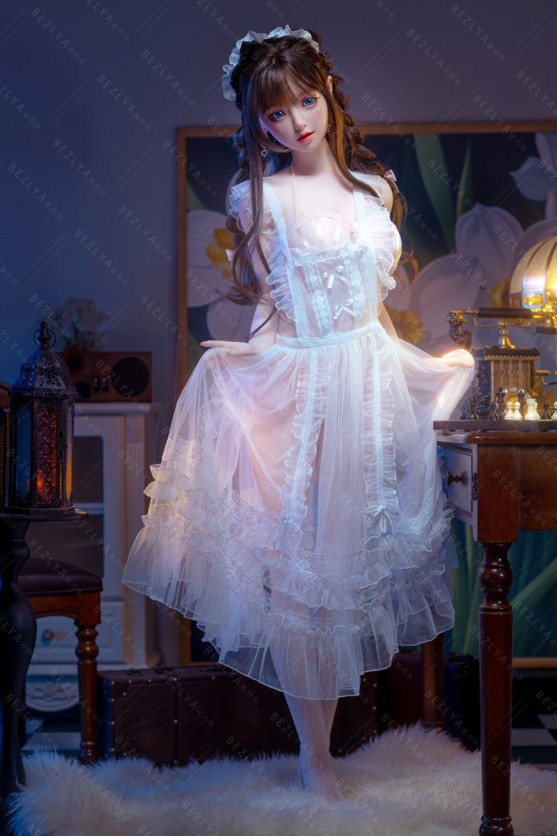 Campanula-sekspop (Bezlya Doll 149 cm D-cup 2.0 TPE+Siliconen)