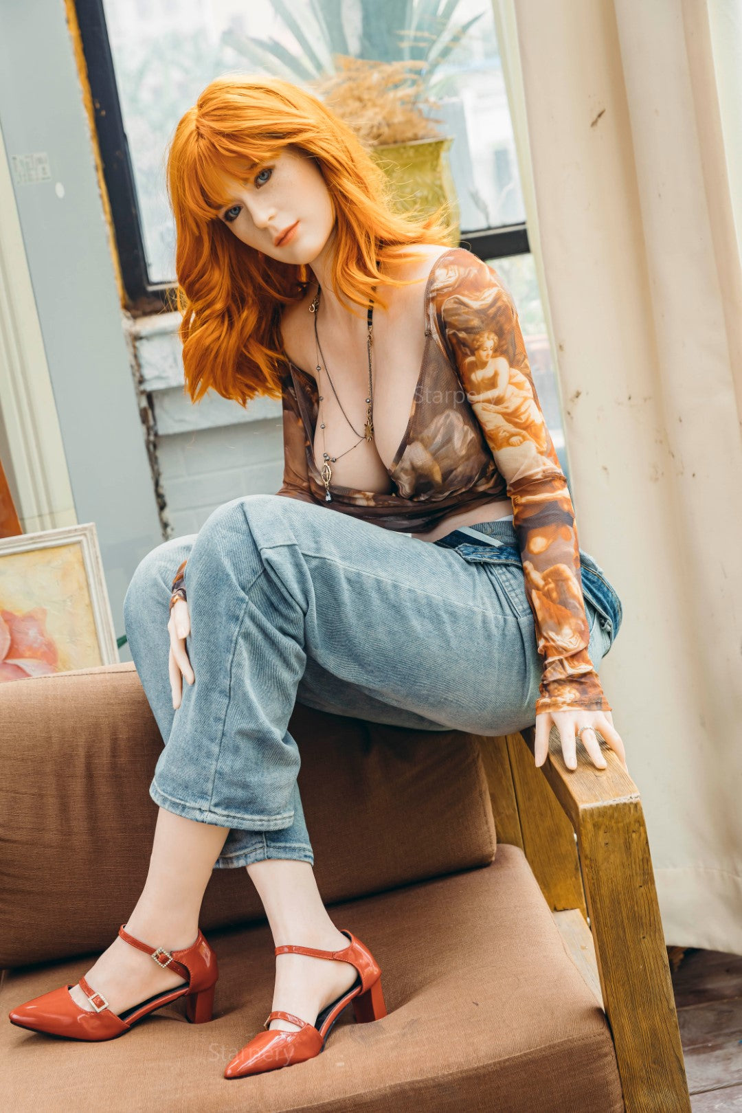 Gill-sekspop (Starpery 172 cm F-cup TPE+Siliconen)