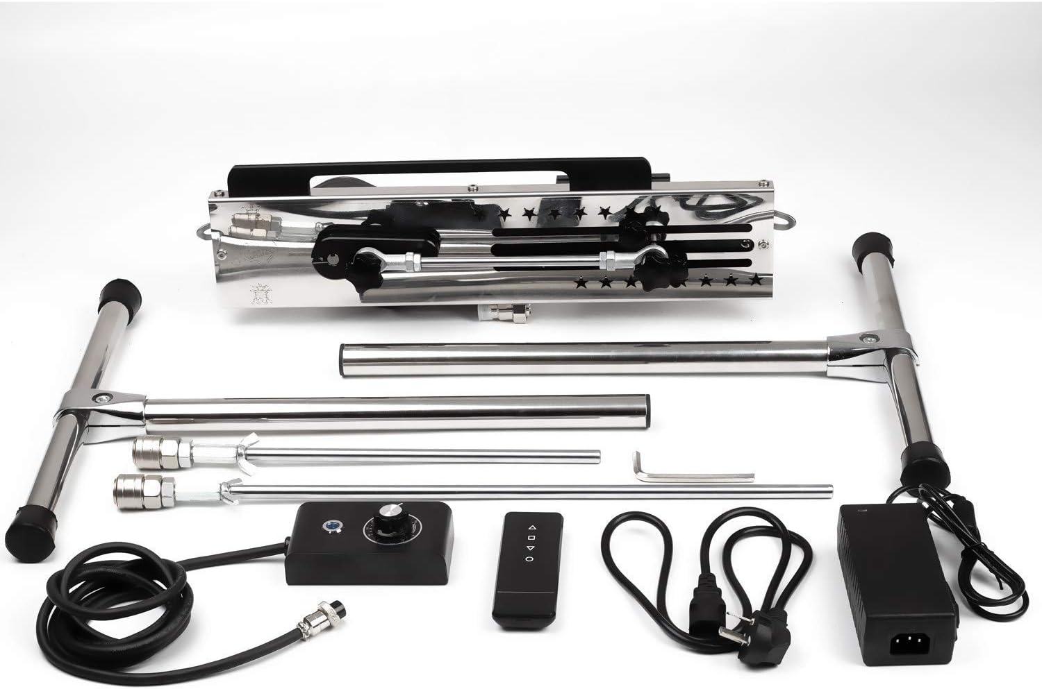 Professionele seksmachine met instelbare snelheid en dubbele bediening - 120W-motor