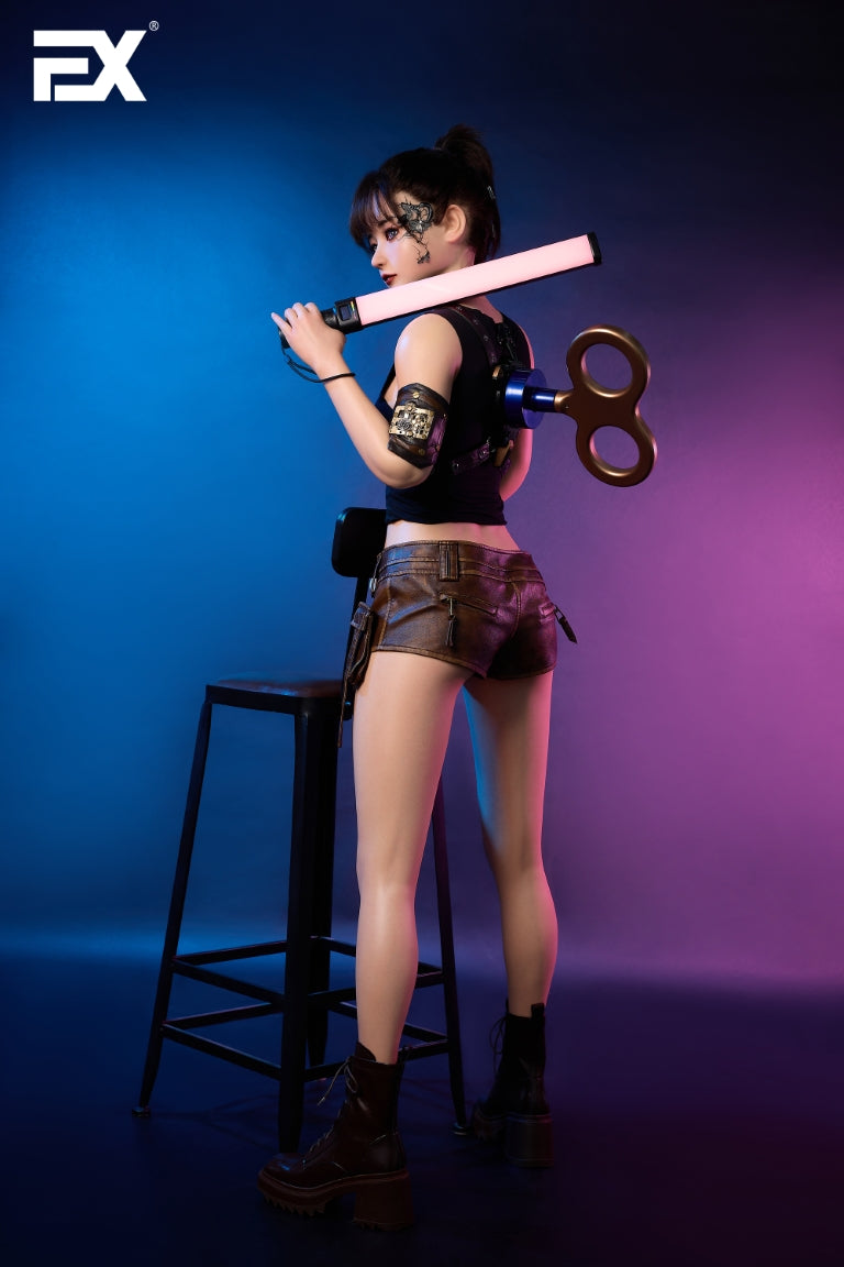 Cyber Ruby-sekspop (EXDoll 155 cm A-cup #Utopia siliconen)